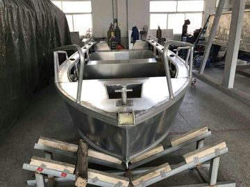 Китай Профессиональные изготовленные на заказ алюминиевые рыбацкие лодки 5.2м с кабиной Кудды поставщик